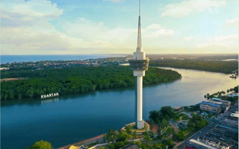 Admission Ticket: Kuantan 188 SkyDeck - The view from the city center to the coast
