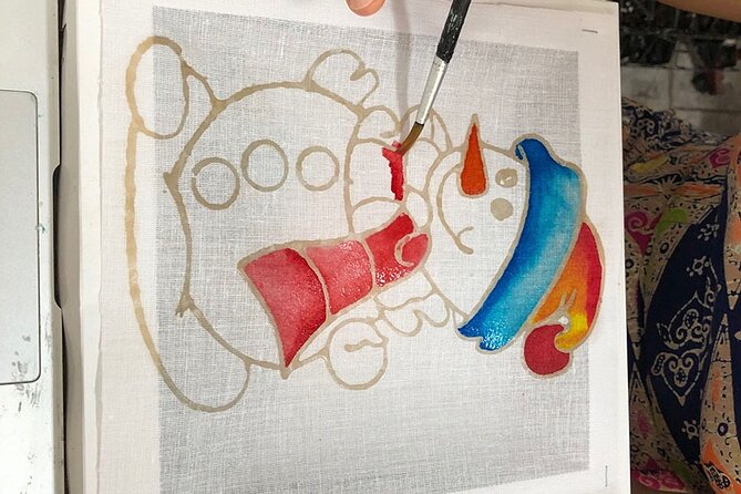Batik Coloring Workshop by myBatik - A short creative stop near Kuala Lumpur
