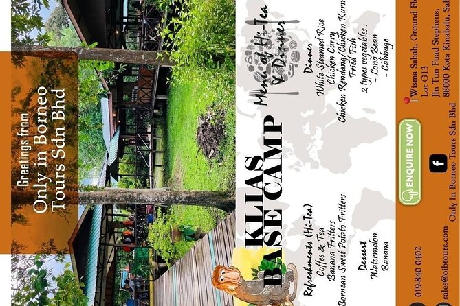 Borneo (Klias) River Cruise & Fireflies Tour - Dinner with Malaysian dishes before dark
