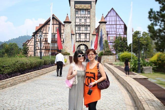 Bukit Tinggi French Village Day Trip Tour from Kuala Lumpur - The 500-metre flying fox at Adventure Park