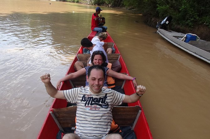Day Tour Aborigine Village @ Rainforest Taman Negara + Batu Caves - Entering Taman Negara by boat