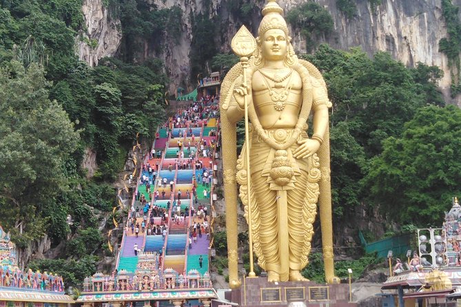 Day Trip to Batu Caves & Firefly - Climbing the 272 steps at Batu Caves