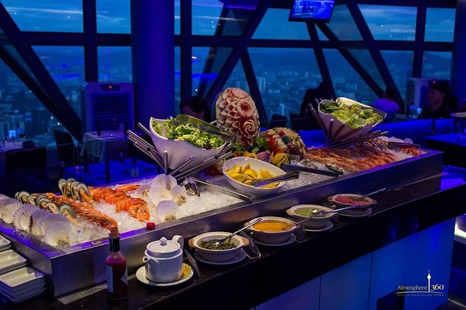 Dine-in at Orbit Revolving restaurant Kuala Lumpur(with transfer) - What the 360-degree rotation adds