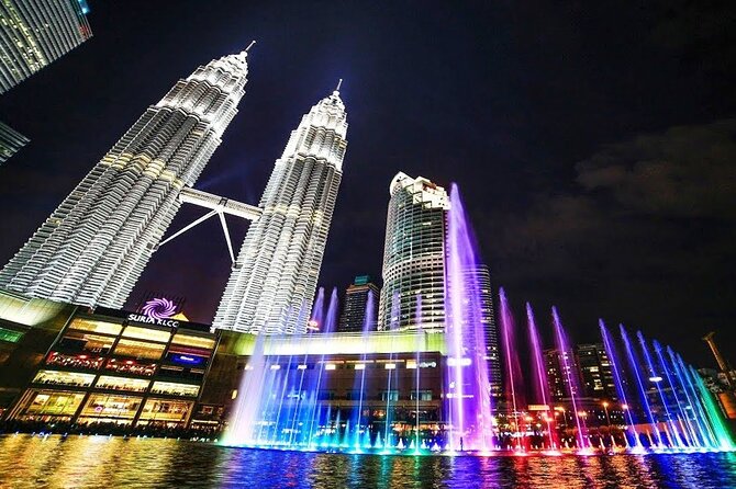 Discover The Best of Kuala Lumpur by Night - Lake Symphony and the Main Fountain Show