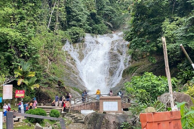 Elevate Your Senses: A Day of Wonders in Cameron Highlands! - Lata Iskandar and a Rainforest Waterfall