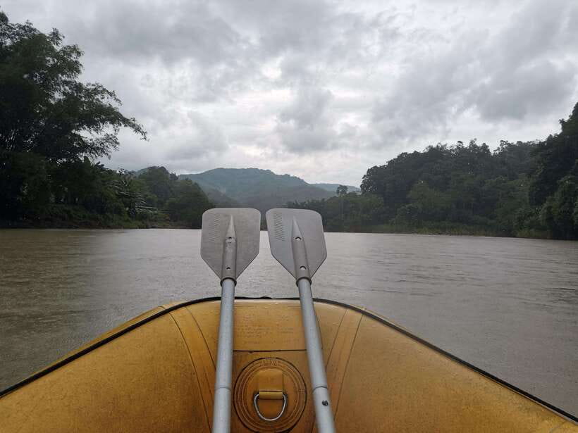 From Kota Kinabalu : Kiulu White Water Rafting Tour + meal - Swim Stops and the River Float Option