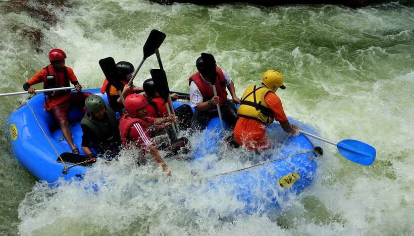 From Kuala Lumpur: Kampar River White Water Rafting - The road from Kuala Lumpur to Perak