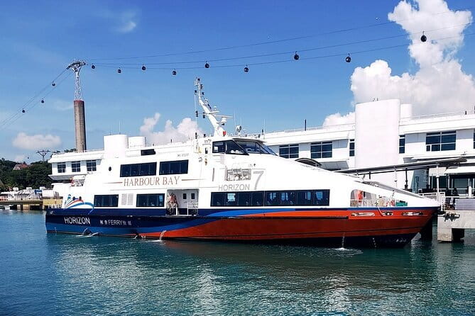 From Singapore: Express shore excursion to Indonesia (6 hours) - The 90-minute Business Class crossing