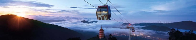 Genting Highland: Premium Outlets Cable Car - Starting at Awana Station