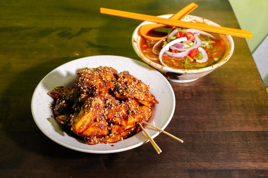 Good Morning Penang Food Tour with 15+ Tastings - Penang laksa brings fruit and spice to breakfast