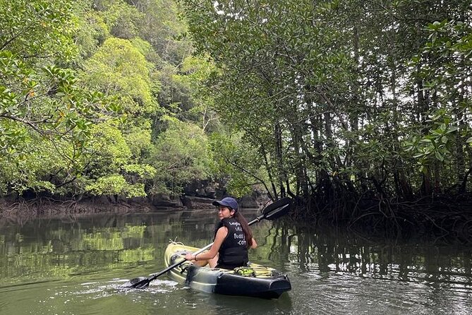 Half-Day Geopark Mangrove Kayaking Adventure - The second channel and the return to the fish farm