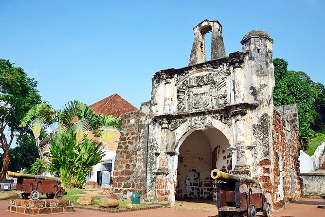 Historical Malacca Full-Day Tour - Christ Church and the red buildings of Dutch Square