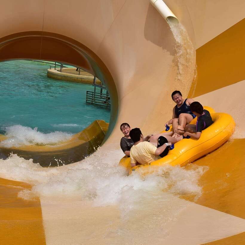 Johor: Adventure Waterpark Desaru Coast Entry Ticket - Taking it slow on the Penawar River