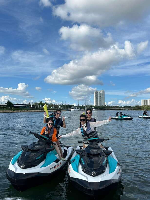 Johor Bahru : Seadoo JetSki 30mins Self Ride Tour (Double) - Starting at Senibong Cove Marina