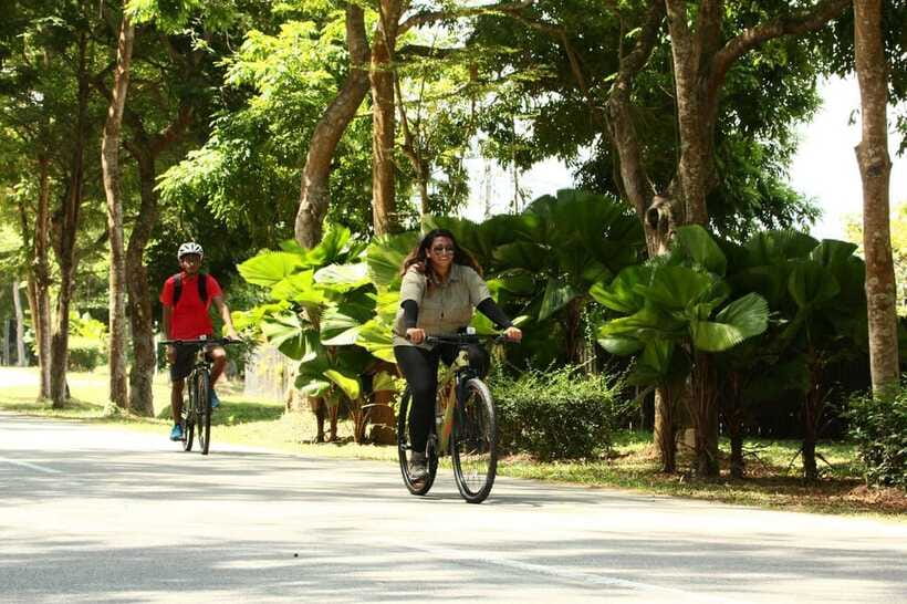 Johor: Desaru Coast Cycling - Riverside roads give the ride its calm start