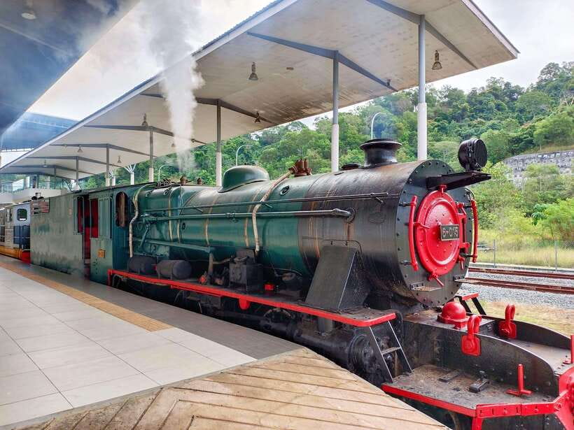 Kota Kinabalu, Sabah: North Borneo Heritage Train - Starting at Tanjung Aru Railway Station