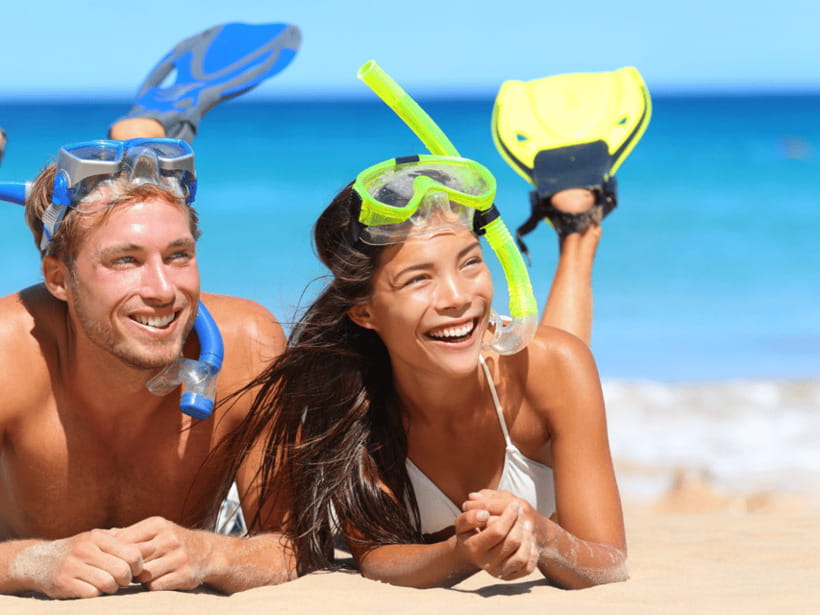 Kota Kinabalu | Snorkeling Sapi Island/Manukan Island - The 15-minute ride across the marine park