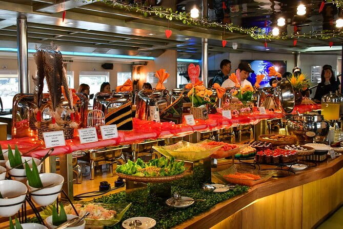 Kota Kinabalu Sunset Cruise with Buffet Dinner - Likas Bay under the evening sky