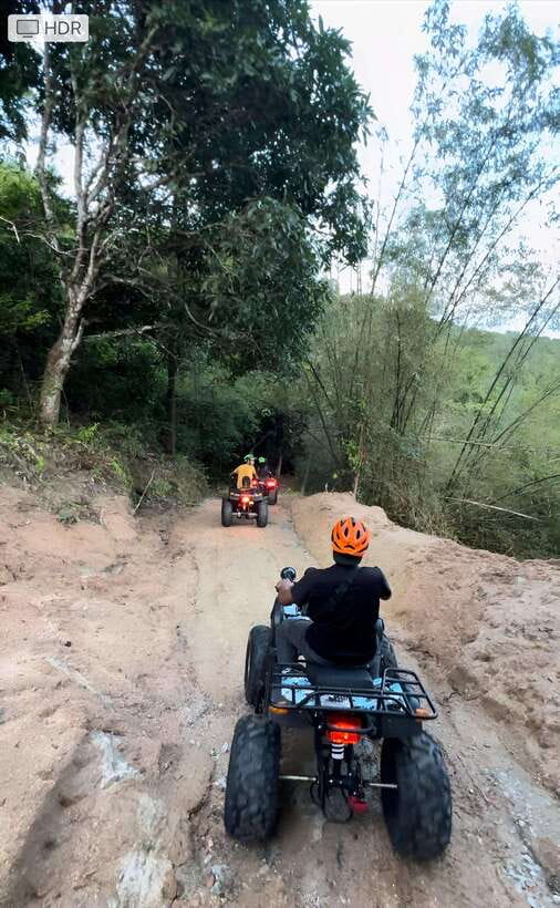 Langkawi ATV Mountain, Jungle and Waterfall - Rivers add splash and mess
