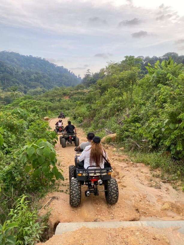 Langkawi:ATV Ride at Matchinchang Mountain Foothill - What the 30-minute to two-hour packages mean