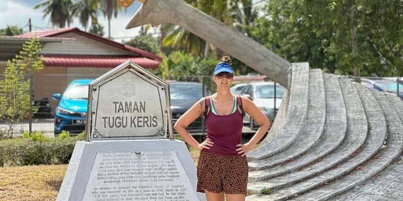 Langkawi Cycling Culture half day Tour - The hill lookout over Padang Matsirat