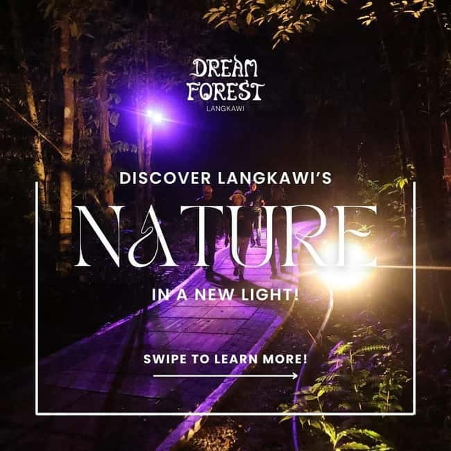 Langkawi: Dream Forest Langkawi Standard Admission Ticket - How the projection show brings Langkawi’s legends to life
