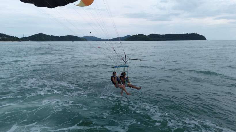 Langkawi: Jet Ski and Parasailing Tour - Pregnant Maiden Lake and the cash entrance fee