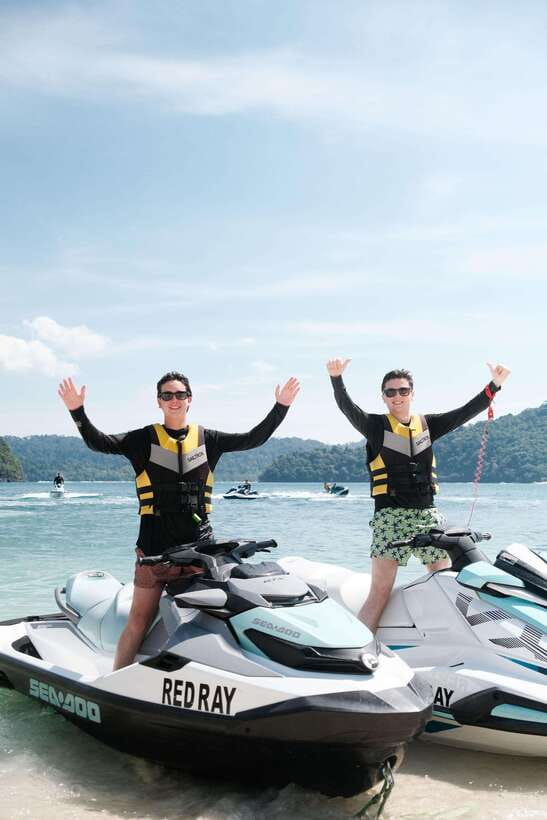 Langkawi Jet Ski Tour Bronze 2-Hours, Red Ray Watersports - The first stretch covers about 25 kilometers