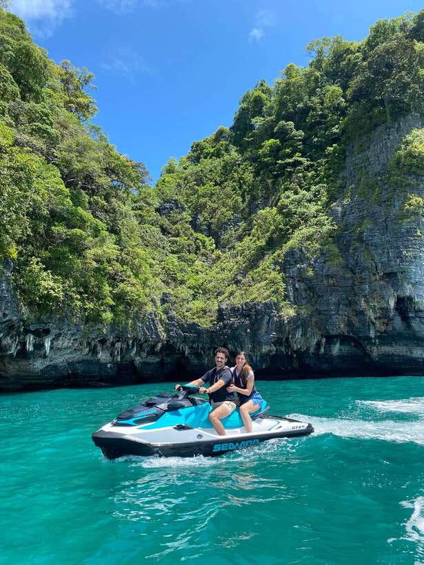 Langkawi Jet Ski Tour Dayang Bunting Free Drone Video - Getting From Your Hotel to the Water