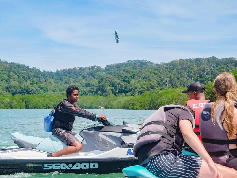 Langkawi: Jet Ski Tour Island Hopping Dayang Bunting - The Fjords views from the water