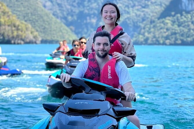 Langkawi Jet Ski Tour Southern Island Including Dayang Bunting - Starting at Pantai Tengah and learning the route