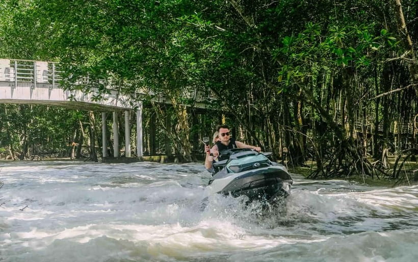 Langkawi: Jet Ski Tour UNESCO Kilim Geopark Free Video - Starting beside the sea in Langkawi