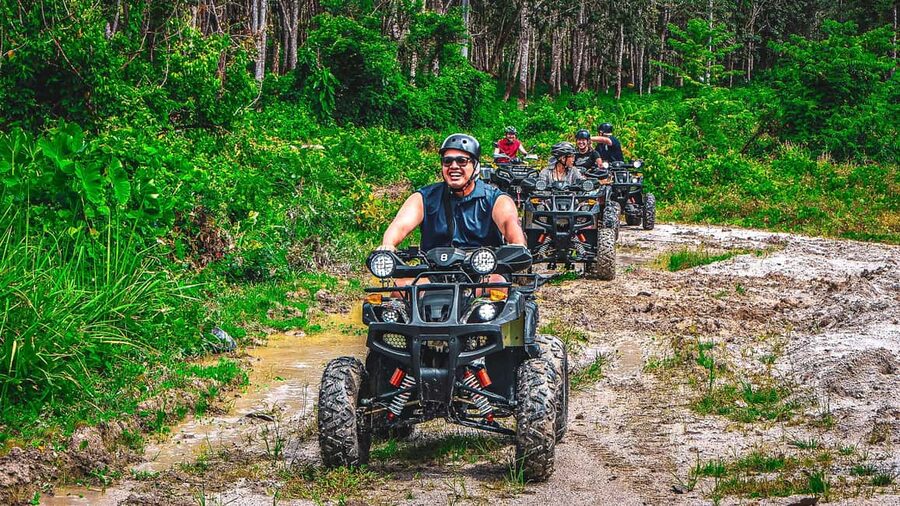 Langkawi Jungle and Waterfall Adventure (Golden Hour) - Jungle tracks bring the ride closer to nature