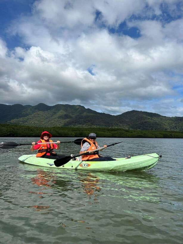 Langkawi: Kayaking Adventure and Swimming - Getting started at Kubang Badak Jetty