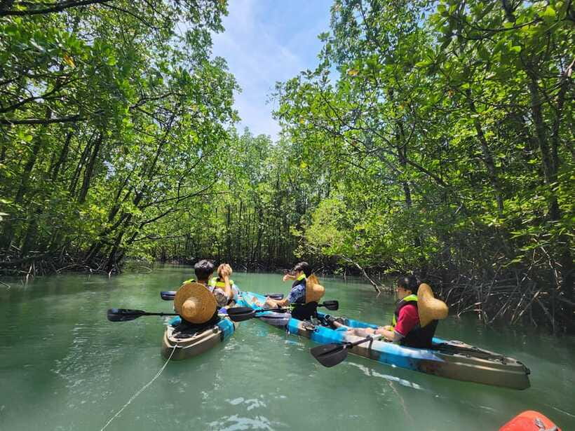 Langkawi : Kilim Mangrove Boat & Fun Kayak Tour with Lunch - Lunch at the fish farm or floating restaurant