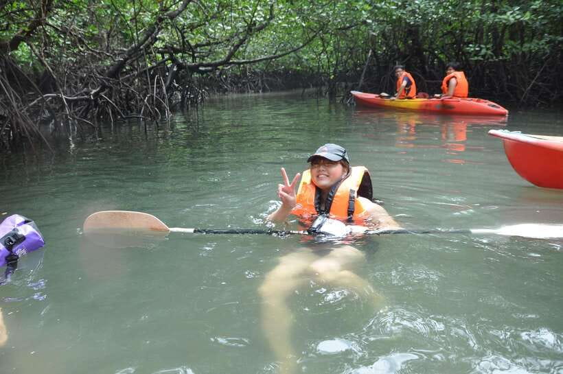 Langkawi: Kilim River Mangrove Safari Kayaking Tour - Kayaking through the narrow channels