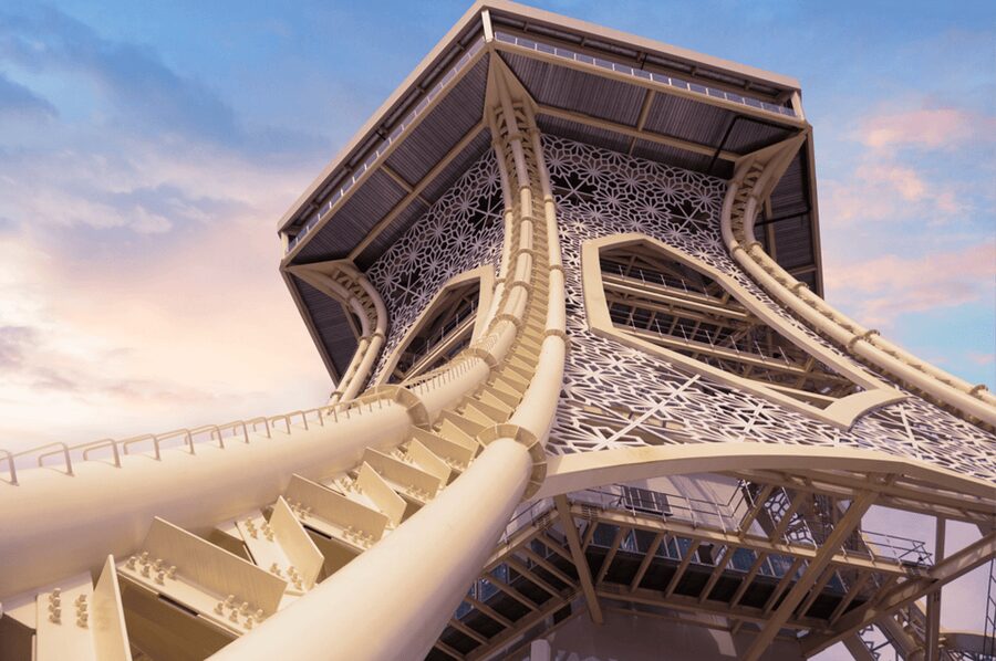 Langkawi: Maha Tower Langkawi Admission Ticket - A modern building with a clear purpose