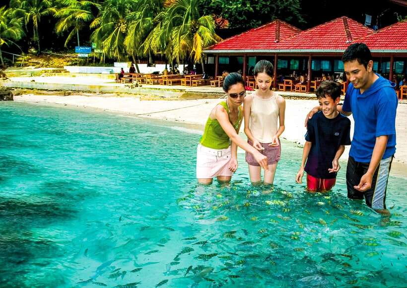 Langkawi: Mangrove Kilim UNESCO Geopark & Cave Tour - Swimming at a quiet beach