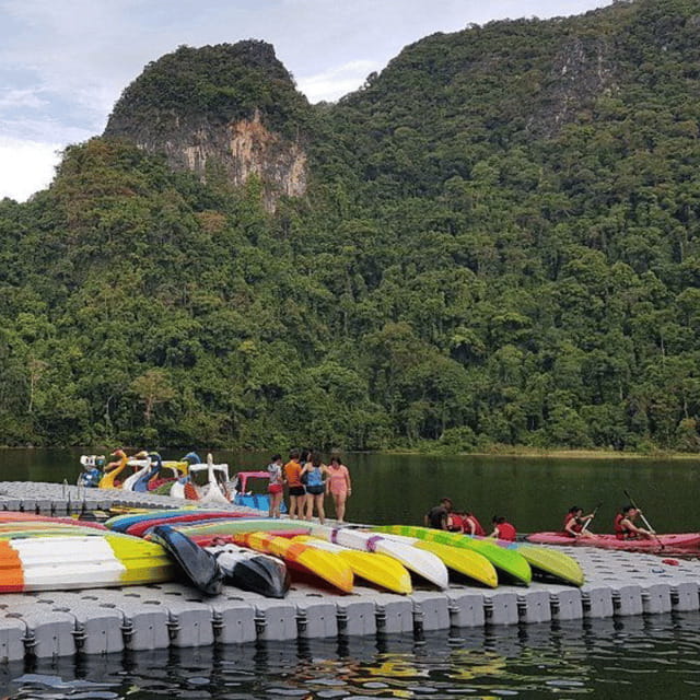 Langkawi:Pregnant Maiden Lake & Islands Hopping Private Boat - Pulau Singa Besar and the eagle-feeding show