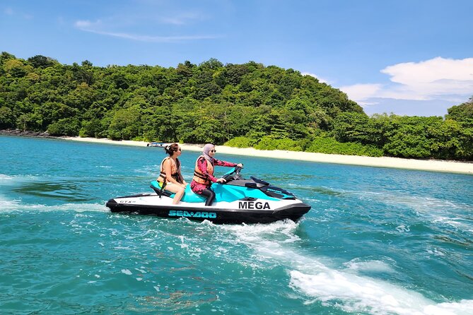 Langkawi : Premium Jet Ski Tour Including Dayang Bunting Island - Crossing to the Fjords and rocky island scenery
