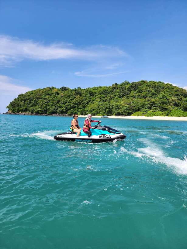 Langkawi: Premium UNESCO Geopark Jet Ski Tour of 8 Islands - Learning the jet ski before the open water