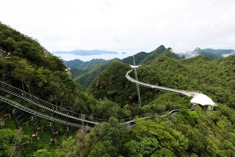 Langkawi: Skycab Cable Car Ticket Options - Riding the SkyCab above ancient rainforest