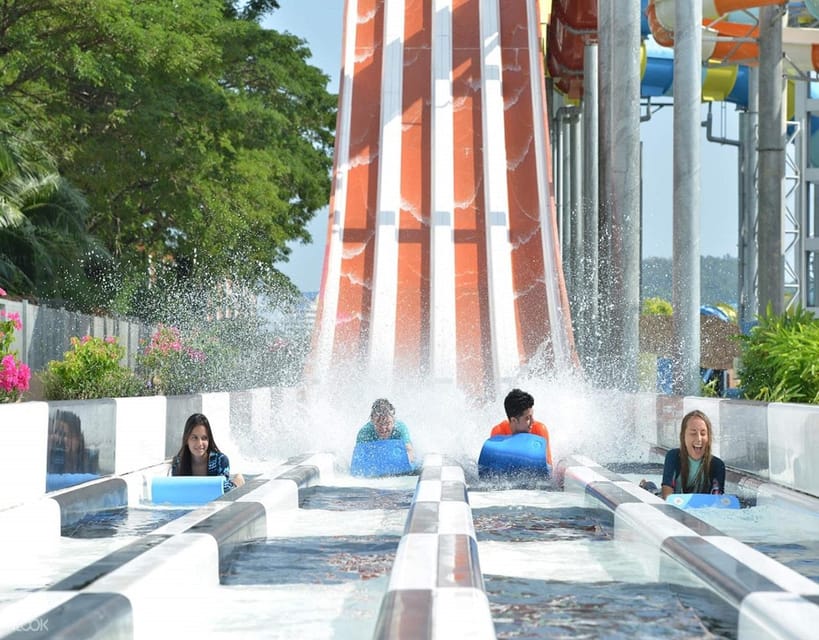 Langkawi: Splash Out Water Theme Park Admission Ticket - Rainbow Rider, Wild Water, and the water-play zones