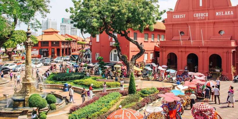 Malacca: Historical Private Malacca Tour from Kuala Lumpur - Kampung Kling Mosque and the nearby temple quarter