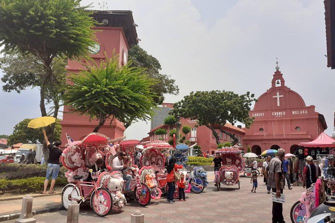 Malacca Historical Tour from Kuala Lumpur - Stadthuys, the fountain, and Christ Church