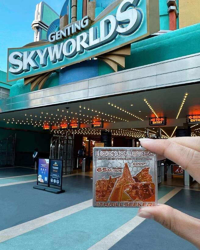 Malaysia: Genting SkyWorlds Theme Park Ticket - Eagle Mountain and Central Park bring American-style scenery