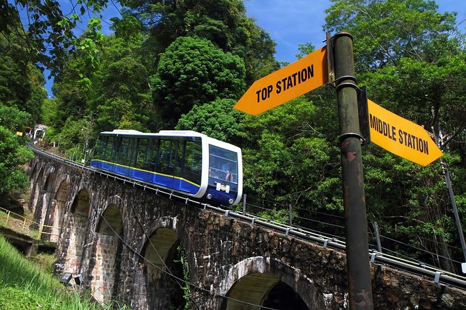 Penang City & Temple Tour with Penang Hill(Fast Lane)& Kek Lok Si - George Town’s old streets and the first temple stop