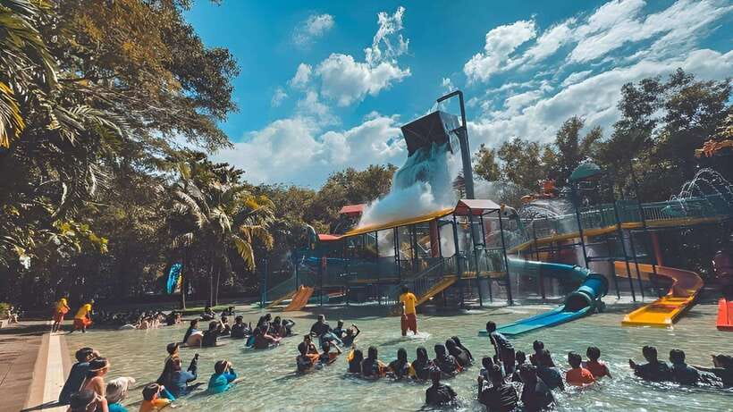 Penang: ESCAPE Theme Park Entry Ticket - Waterplay and the record-breaking tube slide