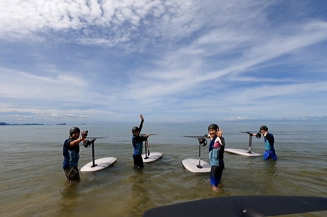 Private Guided E-Foil Experience in Tanjung Aru Beach - Lying down and kneeling: the smart way to begin