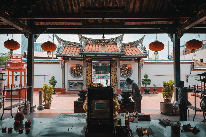 Private Malacca Day Tour With Lunch from Kuala Lumpur <em>25</em> – Red colonial walls at Stadthuys’ /></p>
<p><p>Your first major sightseeing stop is Stadthuys, the famous red building at the center of Malacca’s historic district. It once served as the residence of Dutch governors and the administrative center during Dutch rule. Its red walls make it one of the easiest places in Malacca to recognize in photographs.</p>
</p>
<p><p>The stop is planned as a short visit, with roughly 15 minutes for photographs and about 30 minutes at the location overall. That is enough to admire the exterior and hear an explanation, but not enough for a detailed museum visit. The building now houses the Museum of History and Ethnography, with objects and displays about Malacca’s past and local customs. Since no admission is included, ask your guide whether the schedule allows entry and what the current fee is.</p>
</p>
<p><p>I like this stop because it gives you an immediate sense of how many powers shaped Malacca. The architecture reflects Dutch influence while also belonging to a city formed by Malay and wider Asian traditions. Do not expect an unhurried museum morning here. This is a brisk introduction.</p>
</p>
<h2 id="a-famosa-and-the-climb-to-st-pauls-hill">A Famosa and the climb to St. Paul’s Hill</h2>
<p><img width="670" height="446" decoding="async" src=